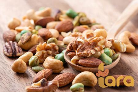 Dry roasted peanuts healthy with complete explanations and familiarization